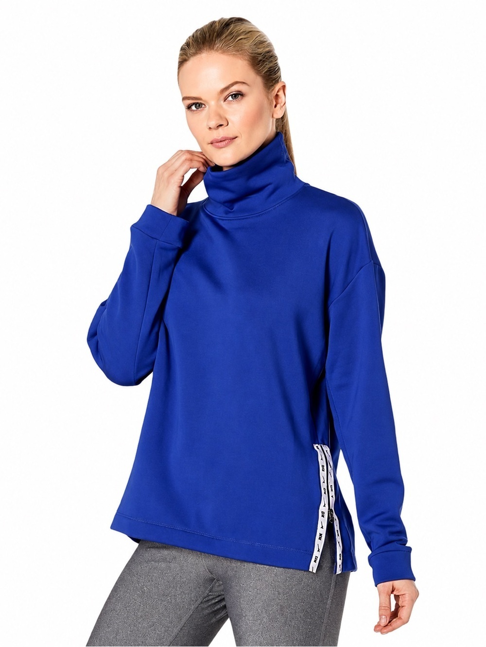 Nike Therma Fleece All Time Mock Neck SD Deep Royal Blue XS